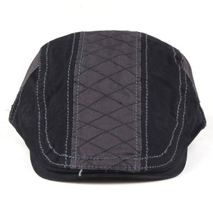 Men's Cotton Sun Protection Beret Visors Casual Wear Trendy Caps