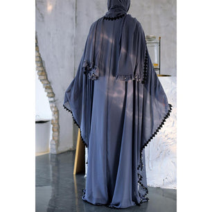 Women's Arabian Polyester Full Sleeves Casual Wear Long Abaya