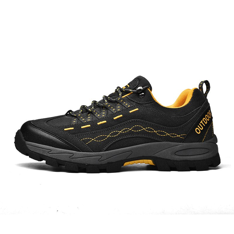 Men's Breathable Mesh Hiking Non-Slip Patchwork Casual Shoes