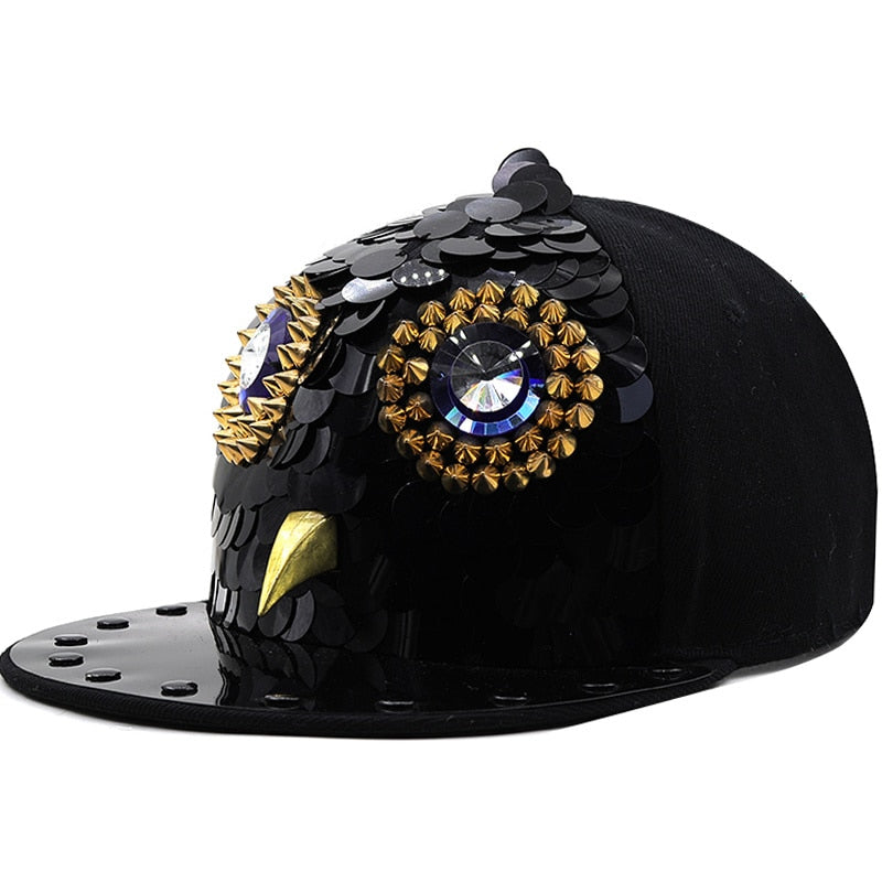 Men's Cotton Adjustable Hip Hop Funky Pattern Luxury Outdoor Caps