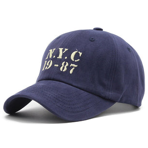 Men's Cotton Baseball Style Letter Pattern Adjustable Adult Hat