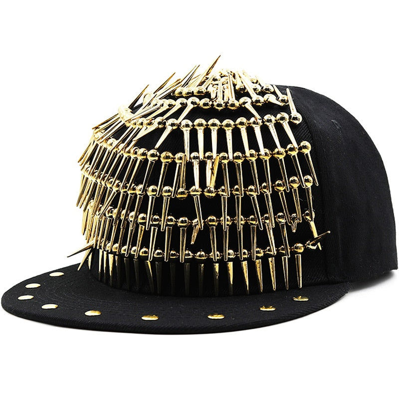 Men's Cotton Adjustable Hip Hop Funky Pattern Luxury Outdoor Caps