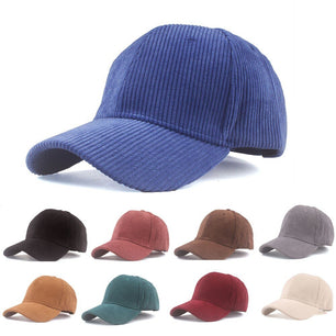 Men's Cotton Adjustable Solid Pattern Casual Sun Protection Cap