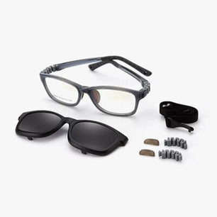 Kid's Acetate Frame TAC Lenses Rectangle Optic Trendy Sunglasses