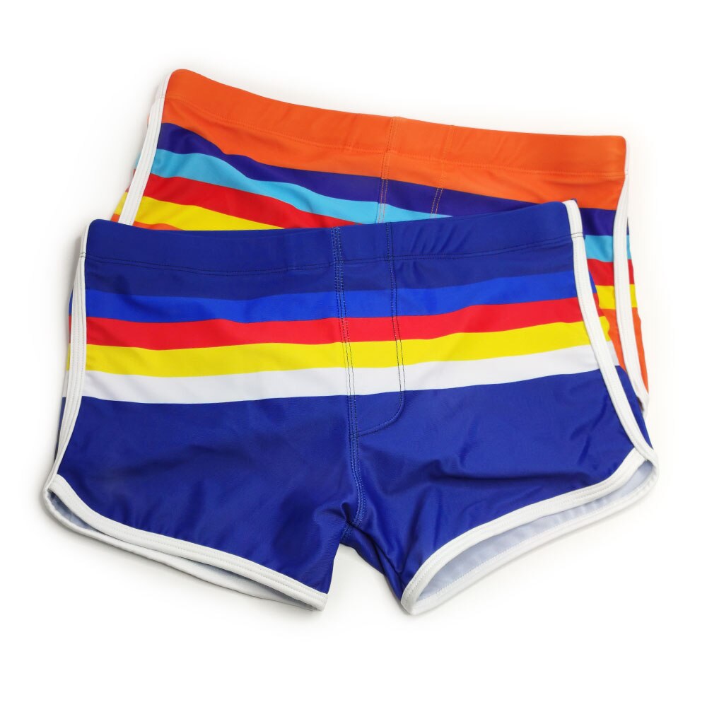 Men's Drawstring Closure Quick-Dry Compression Swimwear Short