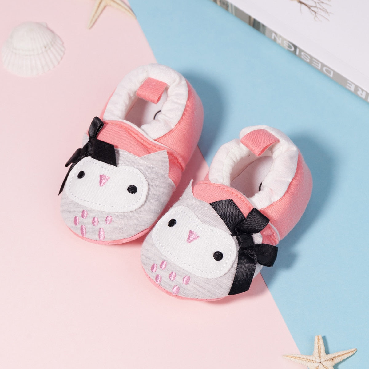 Kid's Round Toe Anti Slip Animal Printed Pattern Casual Shoes