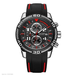 Men's Alloy Buckle Clasp Water-Resistant Quartz Luxury Watches