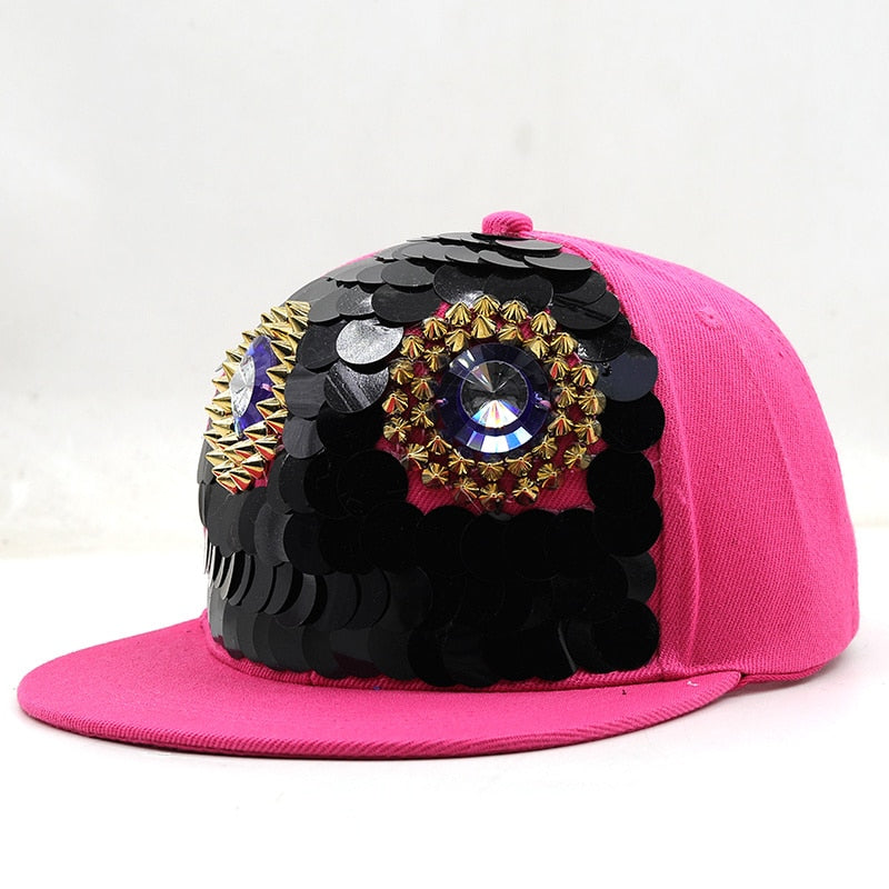 Men's Cotton Adjustable Hip Hop Funky Pattern Luxury Outdoor Caps