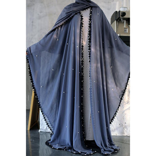 Women's Arabian Polyester Full Sleeves Casual Wear Long Abaya