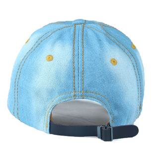 Women's Cotton Adjustable Strap Sun Protection Baseball Cap