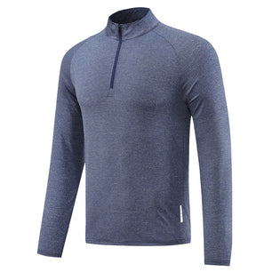 Men's Polyester Full Sleeve Compression Quick Dry Sports Shirt
