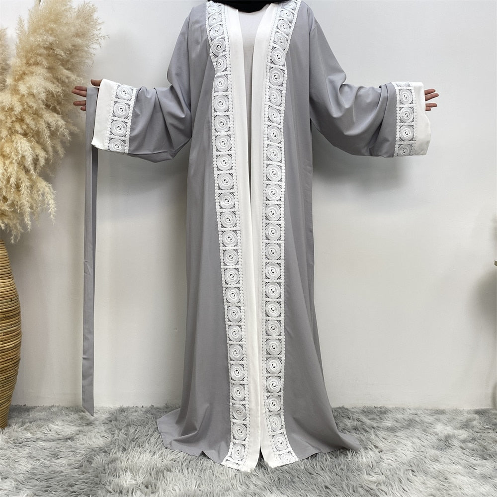 Women's Arabian Polyester Full Sleeves Elegant Casual Abaya