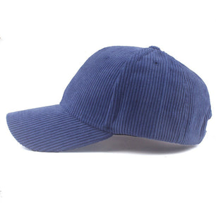 Men's Cotton Adjustable Solid Pattern Casual Sun Protection Cap