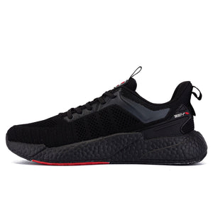 Men's Breathable Mesh Lace-up Closure Anti-Slip Casual Shoes