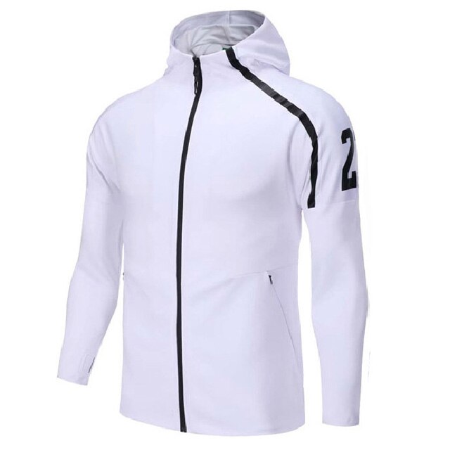 Men's Long Sleeve Compression Jacket With Legging Workout Set