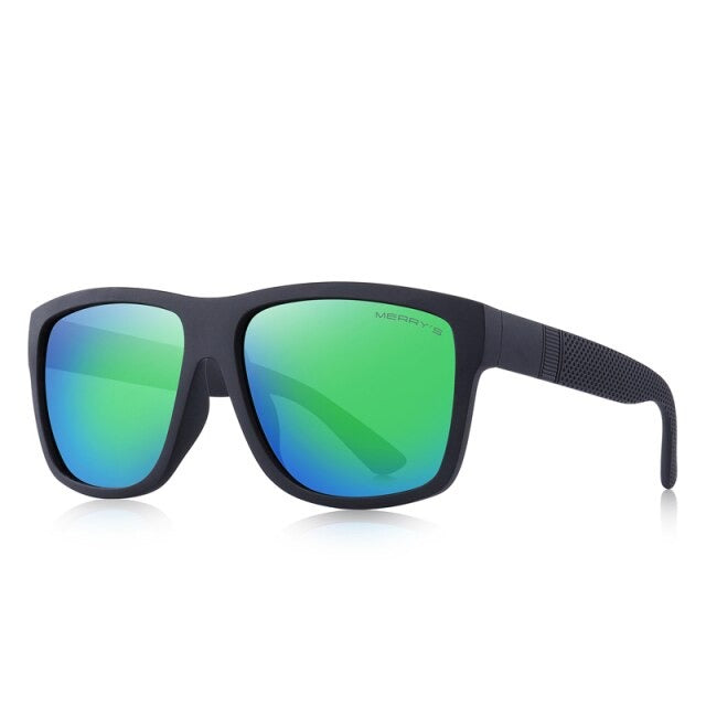 Men's Acetate Frame Polarized UV Protection Sunglasses