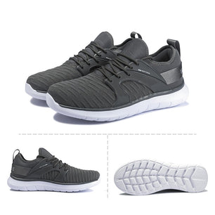 Men's Knit Lace-Up Tennis Running Sports Sneaker Shoes