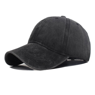 Men's Cotton Back Strap Plain Blank Pattern Baseball Sports Cap