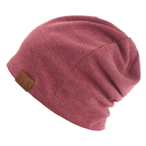 Men's Cloth Stretchable Baggy Style Winter Wear Beanie Hat