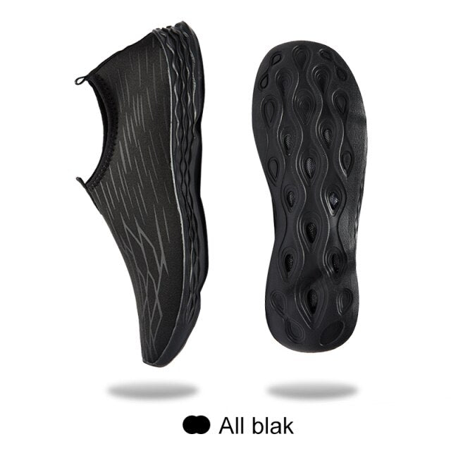 Men's Casual Amphibious Sole Ventilation Net Breathable Shoes