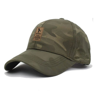 Men's Cotton Camouflage Back Strap Blank Baseball Sports Cap