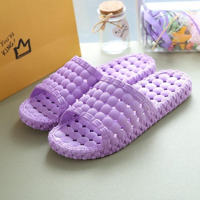 Men's Comfortable Soft Home Walking Bathroom Slippers