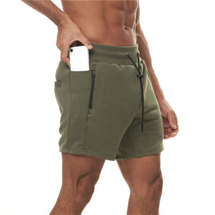 Men's Drawstring Waist Plain Pocket Beachwear Trunk Shorts