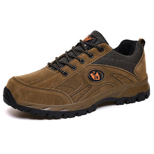 Men's Leather Outdoor Walking Footwear Casual Style Shoes