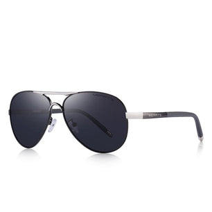 Men's Colorful Lens Thin Alloy Frame HD Polarized Sunglasses