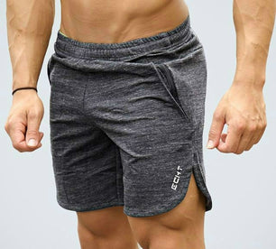 Men's Low Elastic Waist Plain Quick Dry With Pocket Workout Shorts