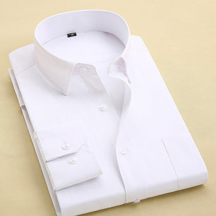 Men's Cotton Turn-Down Collar Full Sleeves Single Breasted Shirt