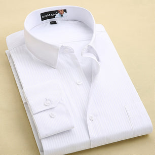 Men's Cotton Turn-Down Collar Full Sleeves Single Breasted Shirt